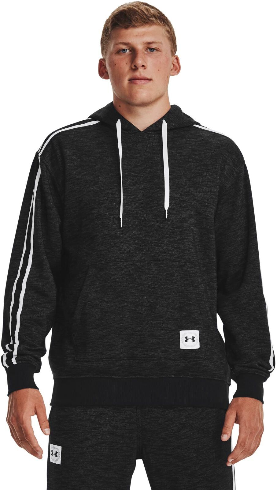 Худи Under Armour Essential Heritage Flc Hd-Blk
