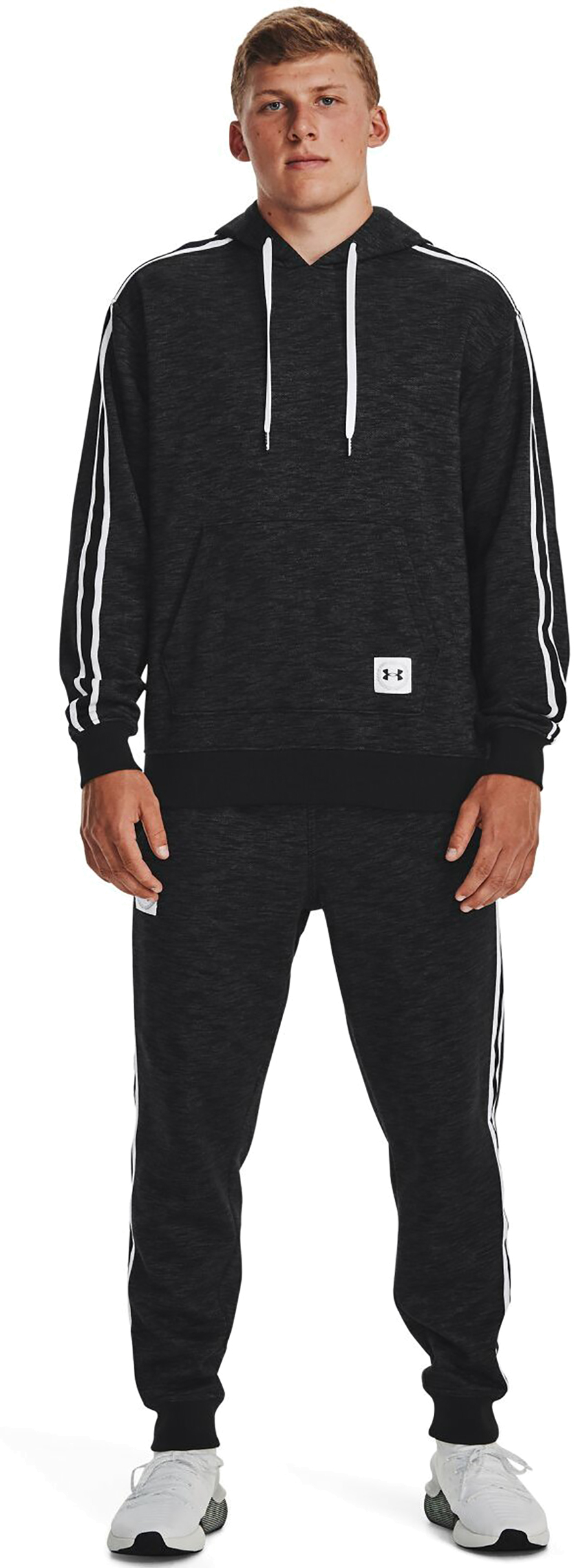 Брюки Under Armour Essential Heritge Flc Jgr-Blk