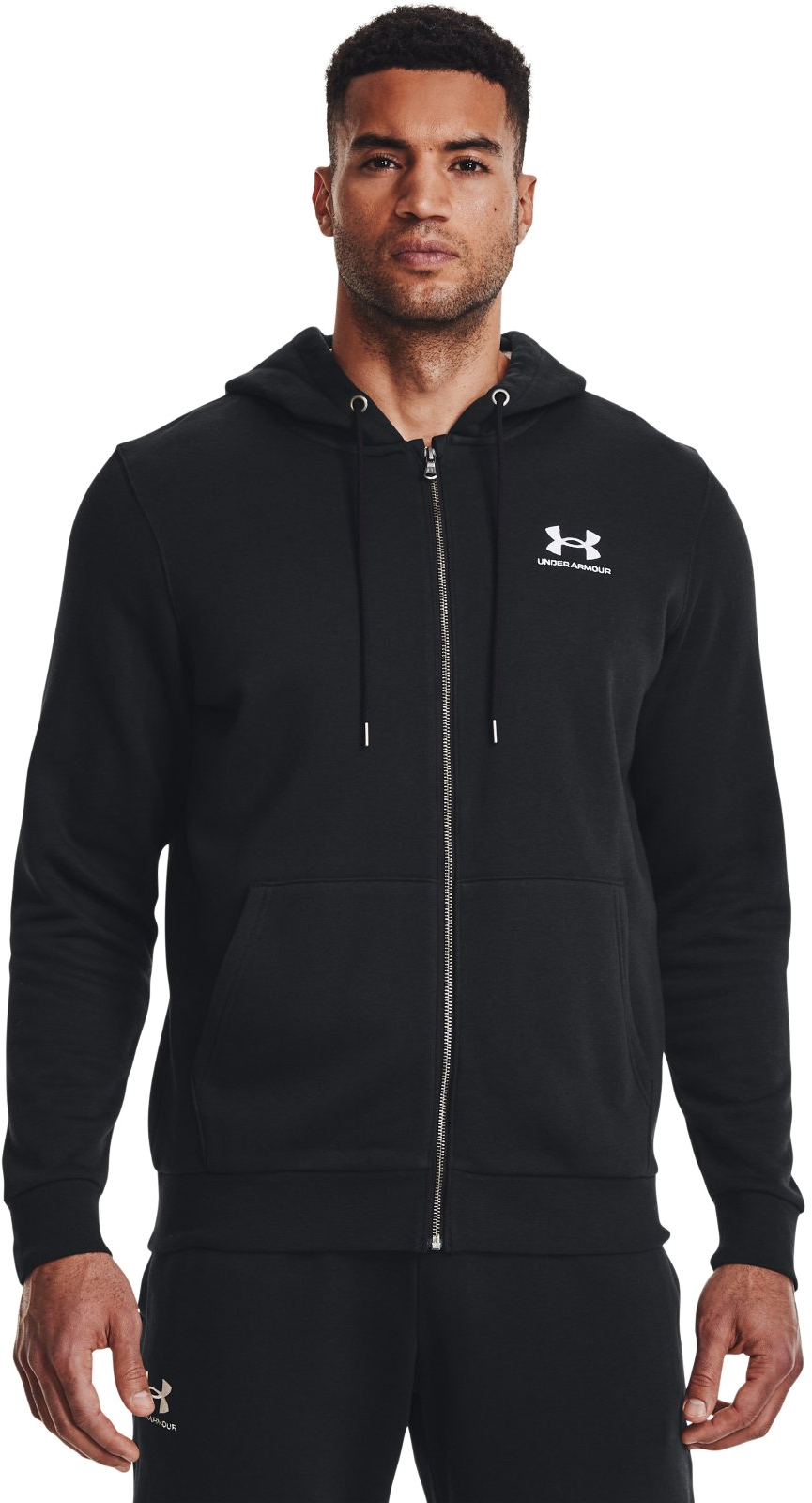 Толстовка Under Armour Essential Fleece Fz Hood