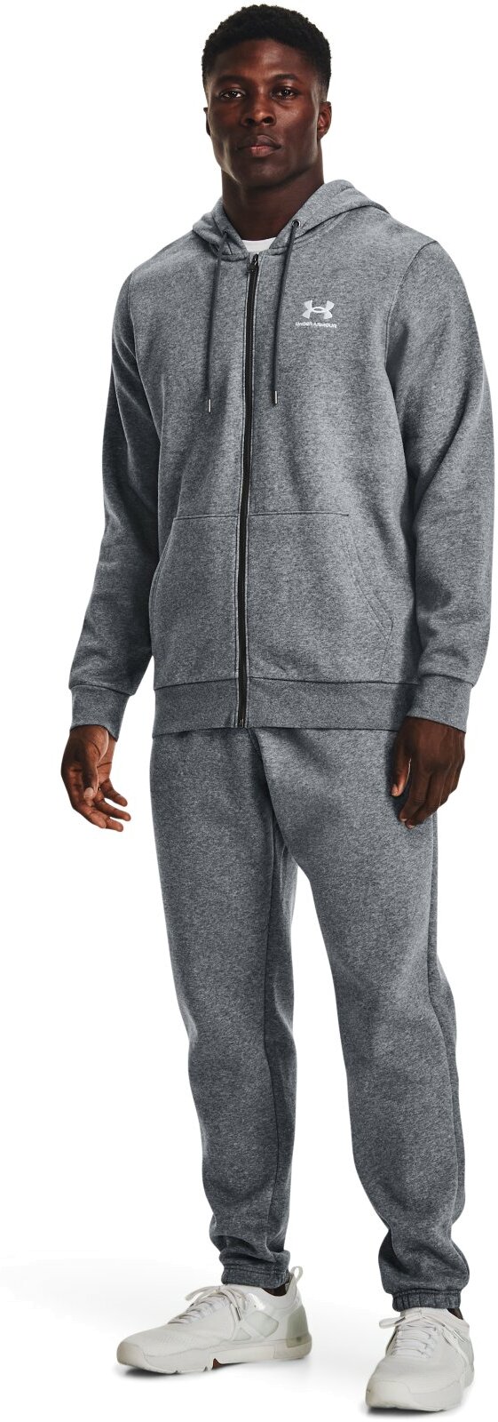 Толстовка Under Armour Essential Fleece Fz Hood