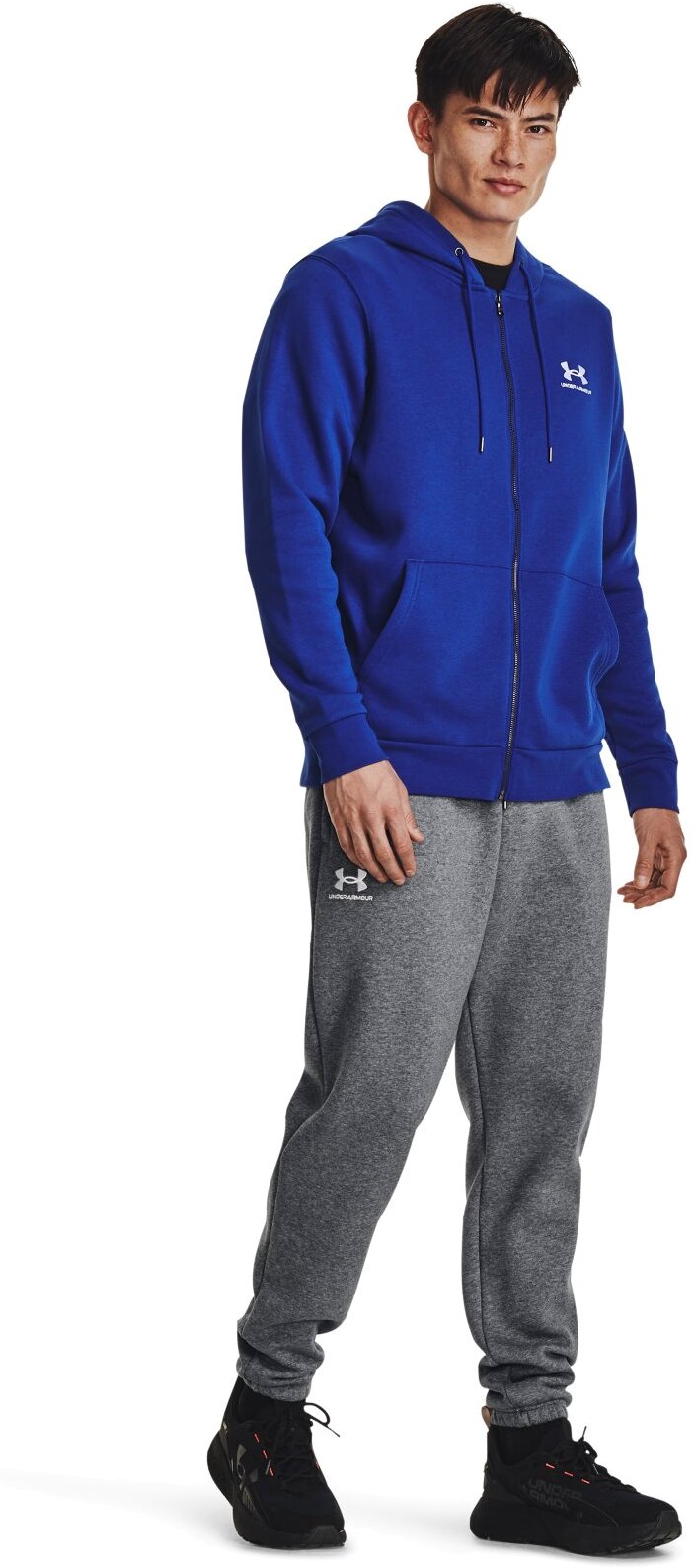 Толстовка Under Armour Ua Essential Fleece Fz Hood