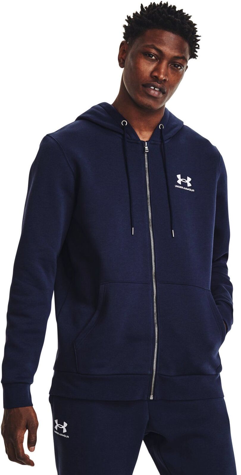 Толстовка Under Armour Ua Essential Fleece Fz Hood