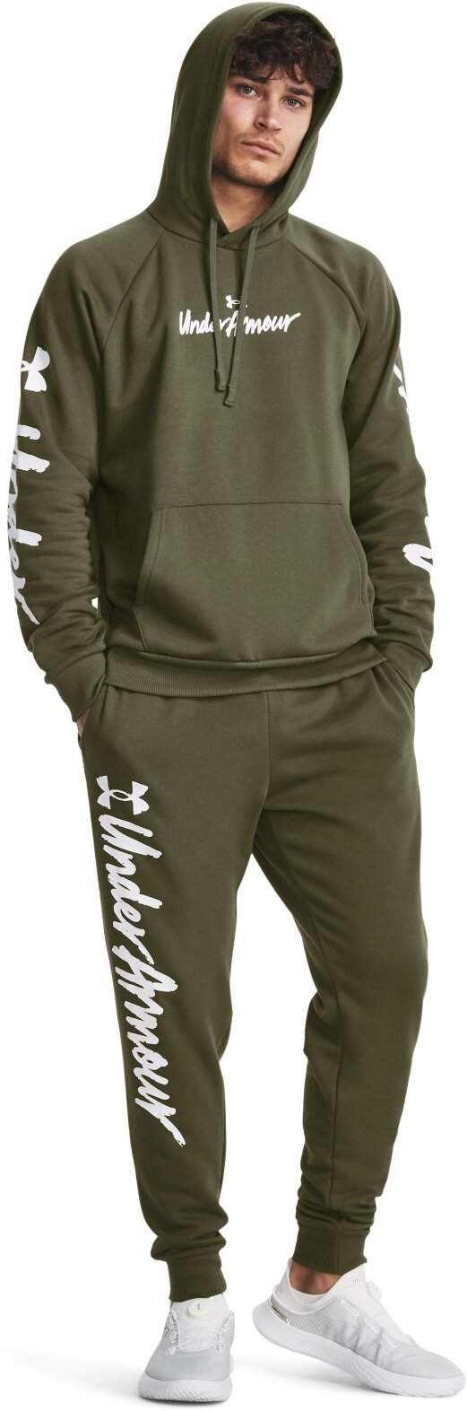Брюки Under Armour Ua Rival Fleece Graphic Jgrs
