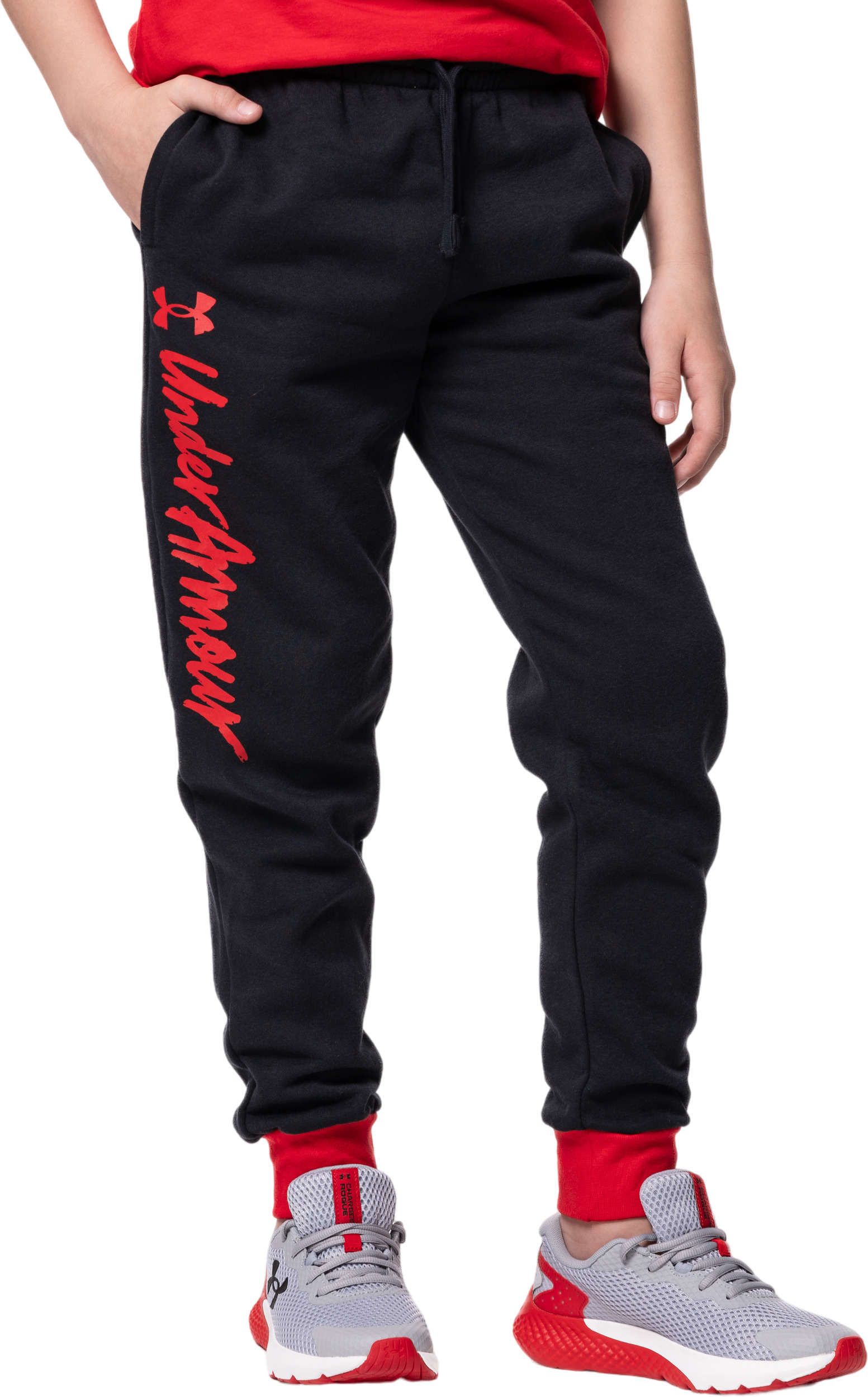 Брюки Under Armour Ua Rival Fleece Script Jgrs