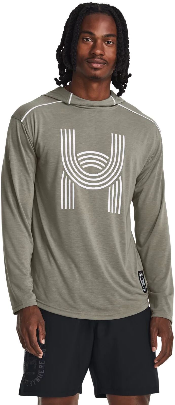 Лонгслив с капюшоном Under Armour Ua Run Everywhere Hooded Ls