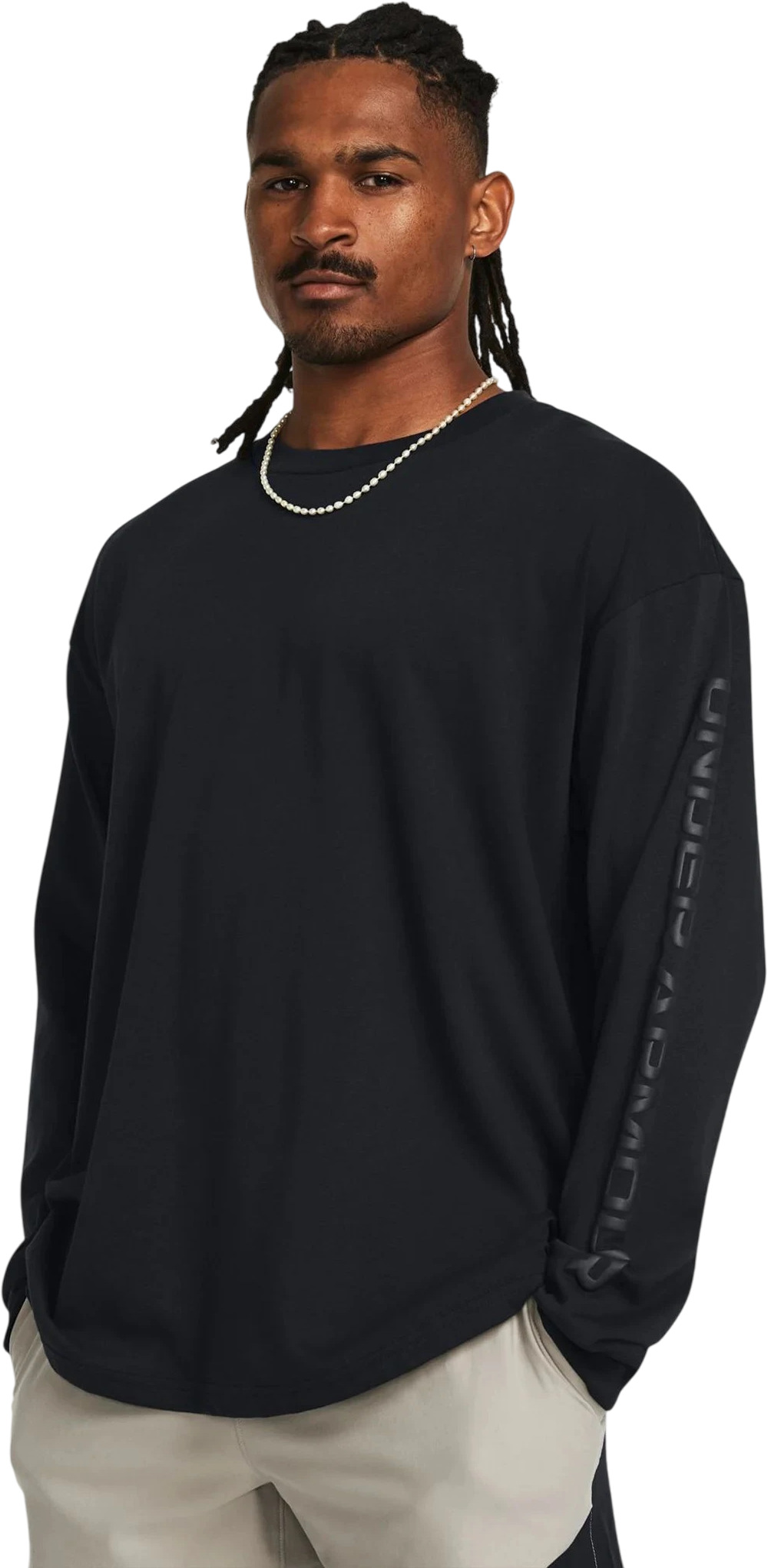 Лонгслив Under Armour UA Hw Tonal Wordmark Ls