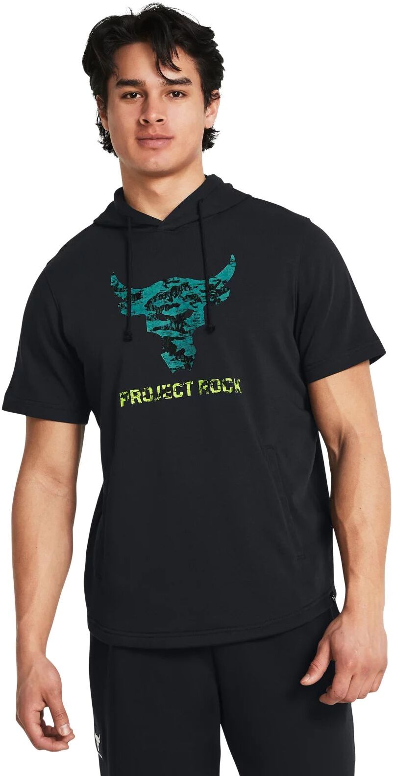 Толстовка с коротким рукавом Under Armour Pjt Rck Payoff Ss Terry Hdy