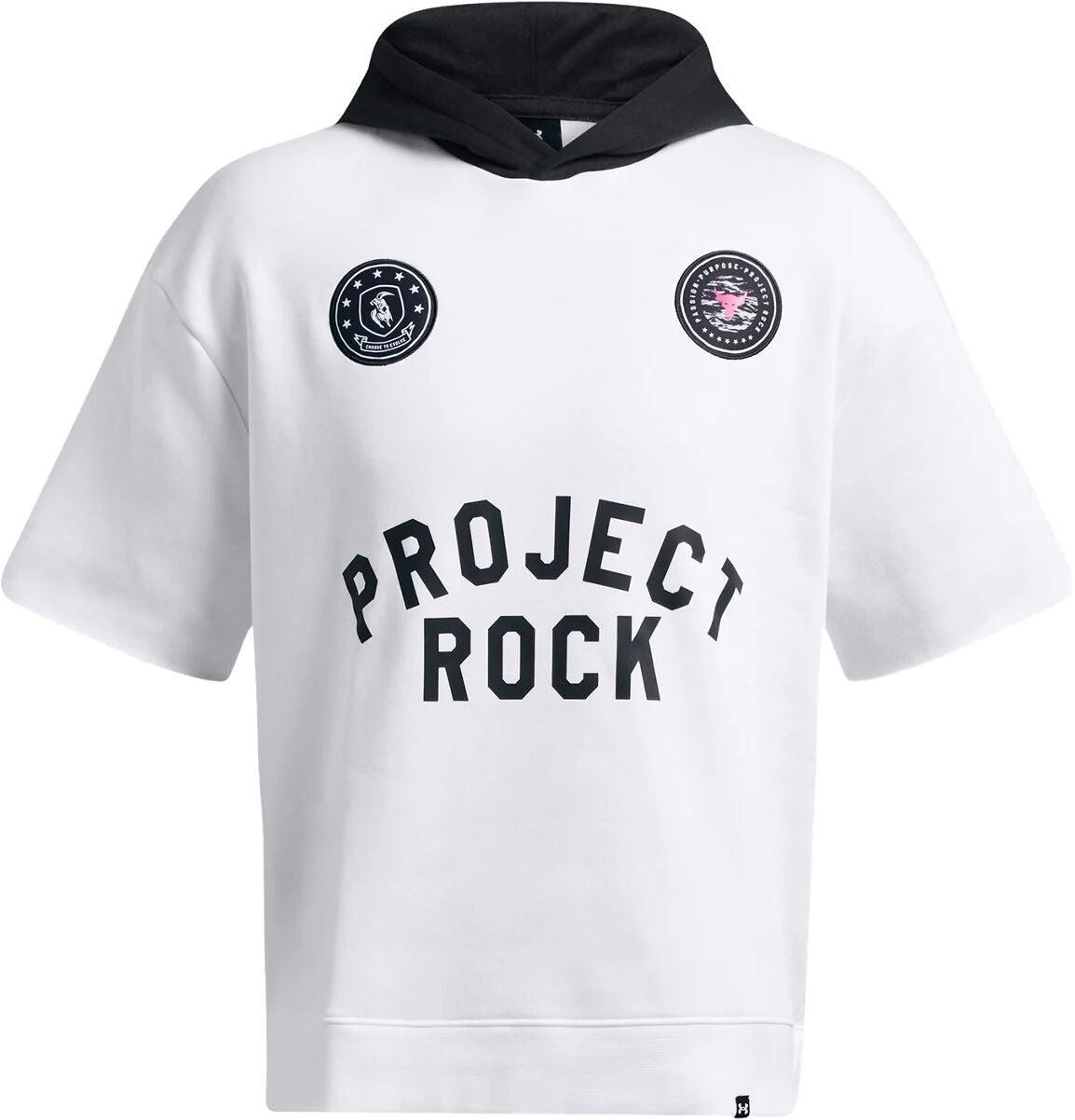 Толстовка с коротким рукавом Under Armour Pjt Rck Icon Flc Ss Hdy Boh
