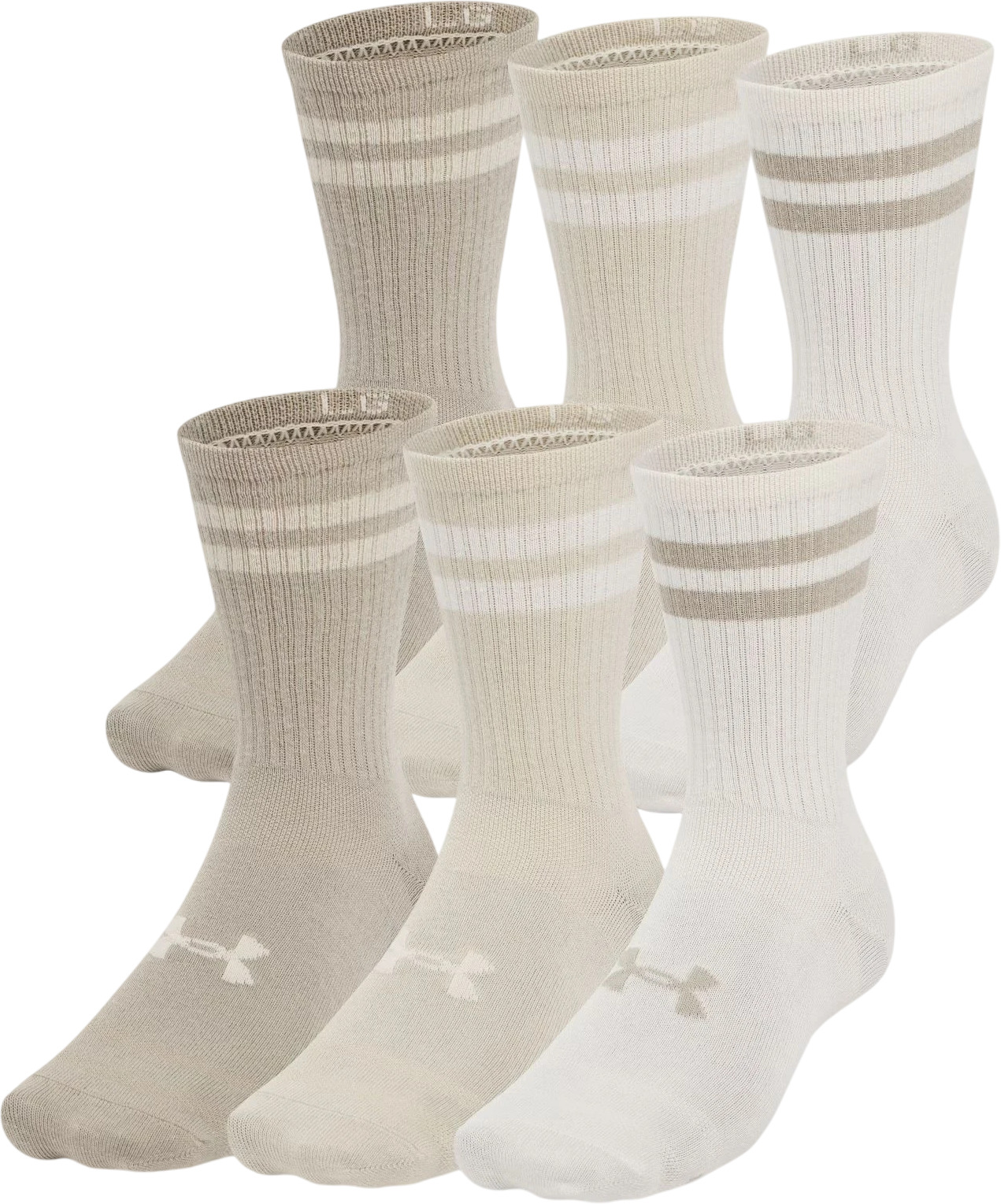 Носки (6 пар) Under Armour UA Essential 6pk Crew