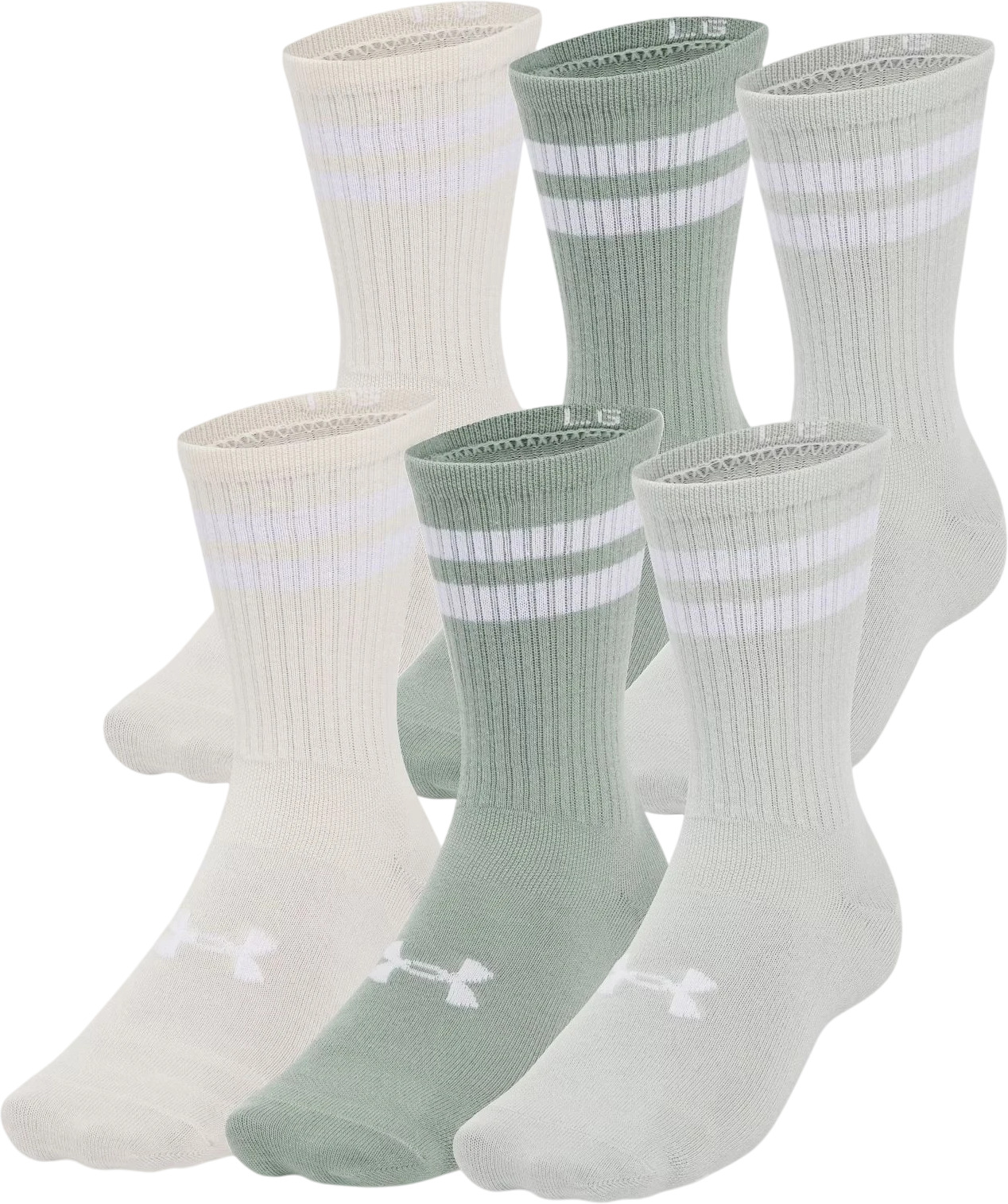 Носки (6 пар) Under Armour UA Essential 6pk Crew