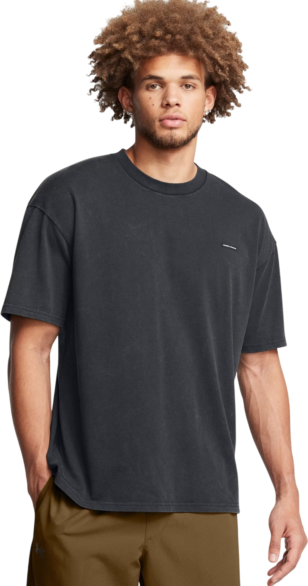 Футболка Under Armour Ua M Hw Os Logo Wash Ss