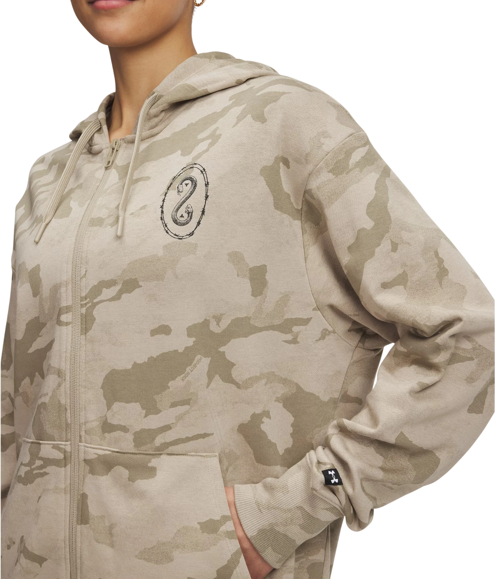 Толстовка Under Armour Pjt Rck Hwt Full Zip