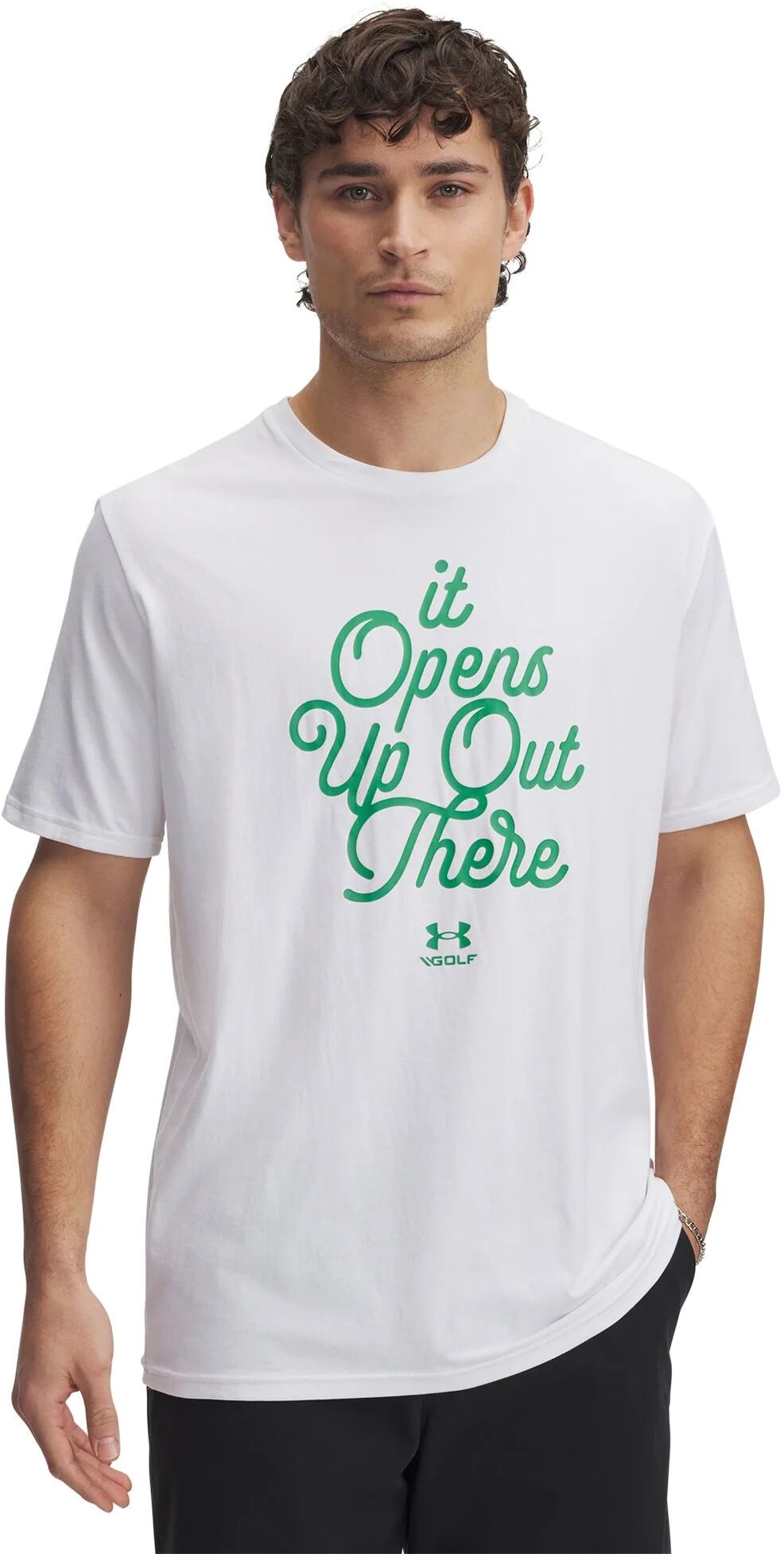 Футболка Under Armour UA M 60/40S Golf Open Up SS