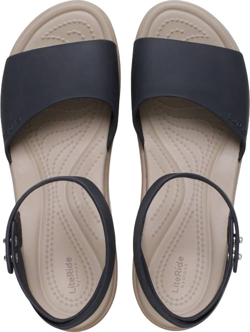 Сандалии Crocs Brooklyn Ankle Strap Wedge