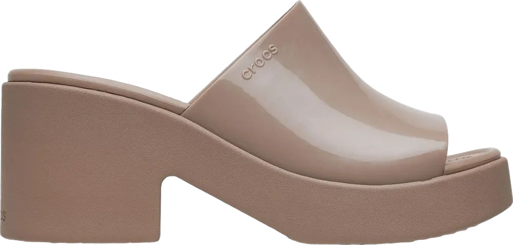 Сандалии Crocs Brooklyn Slide High Shine Heel