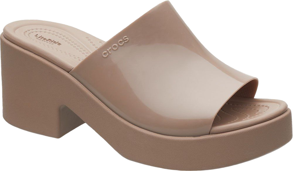 Сандалии Crocs Brooklyn Slide High Shine Heel