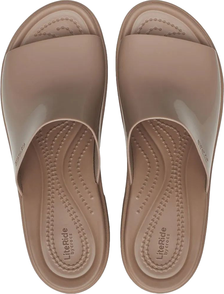 Сандалии Crocs Brooklyn Slide High Shine Heel