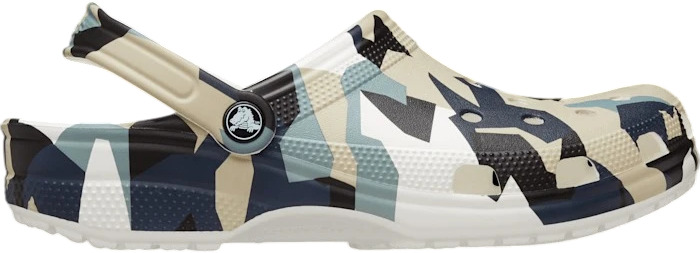 Сабо Crocs Geo Camo Clog