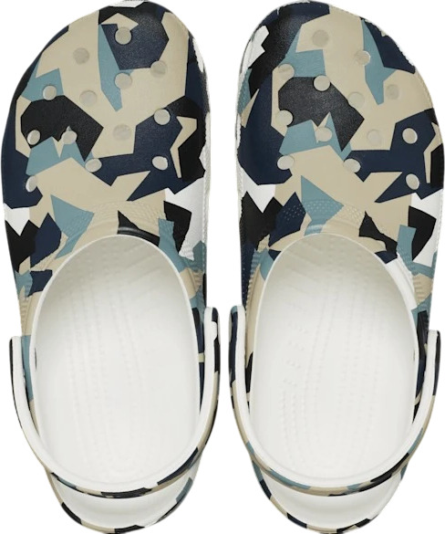Сабо Crocs Geo Camo Clog