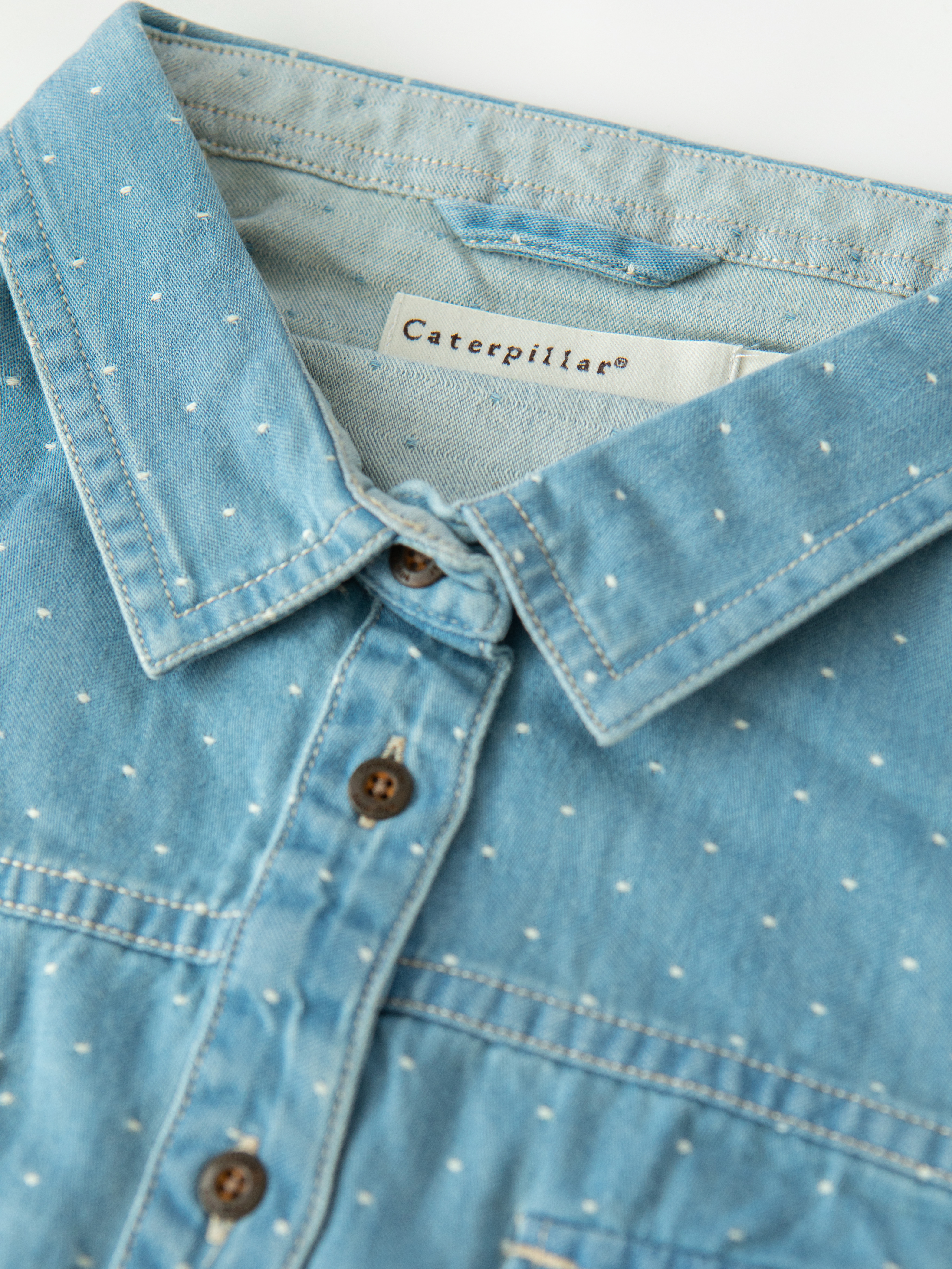 Рубашка Caterpillar LIGHT WASH DENI JEAN NATALIE SHIRT