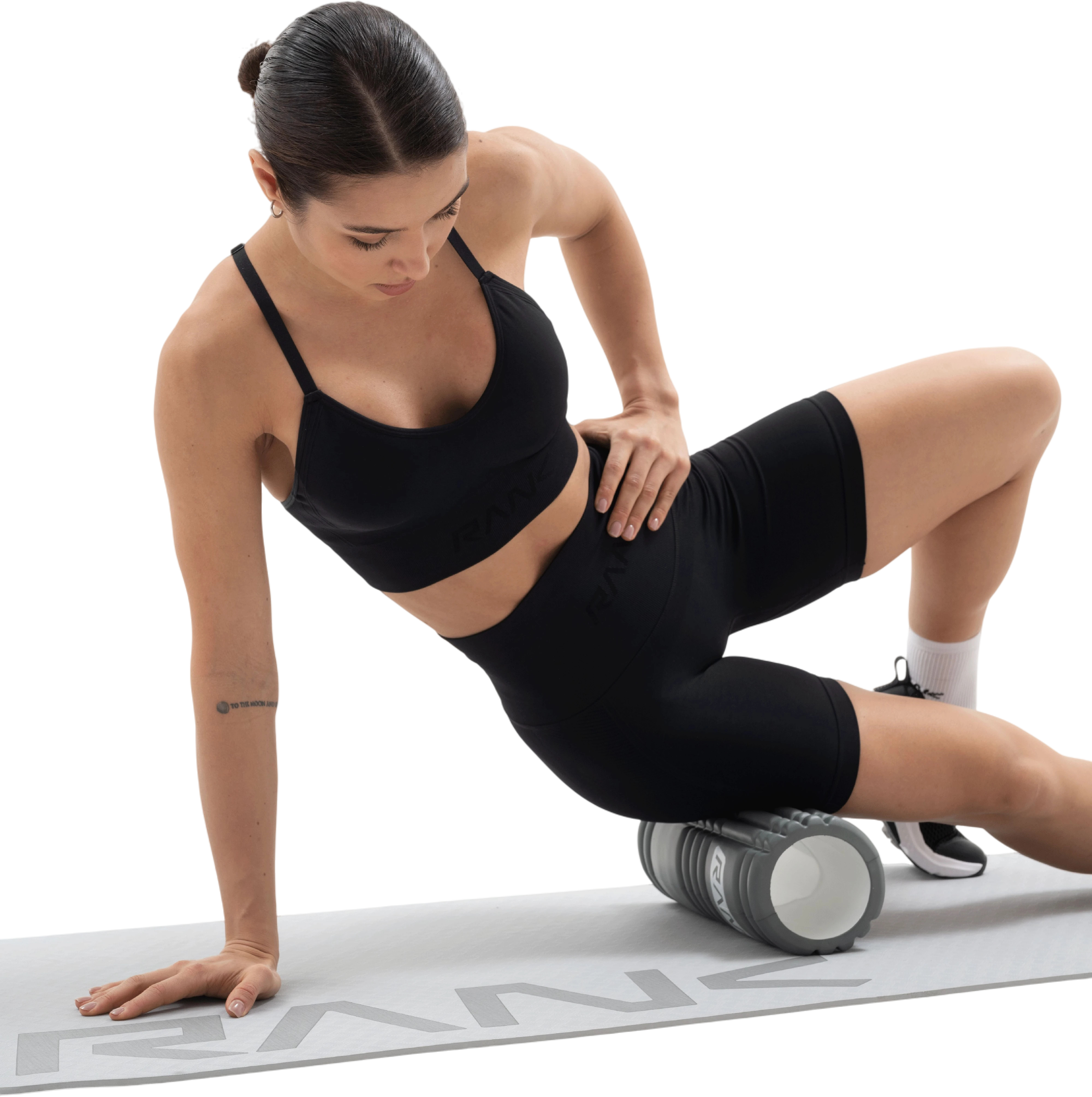 Массажный ролл RANK Yoga Foam Roller 33х14cm