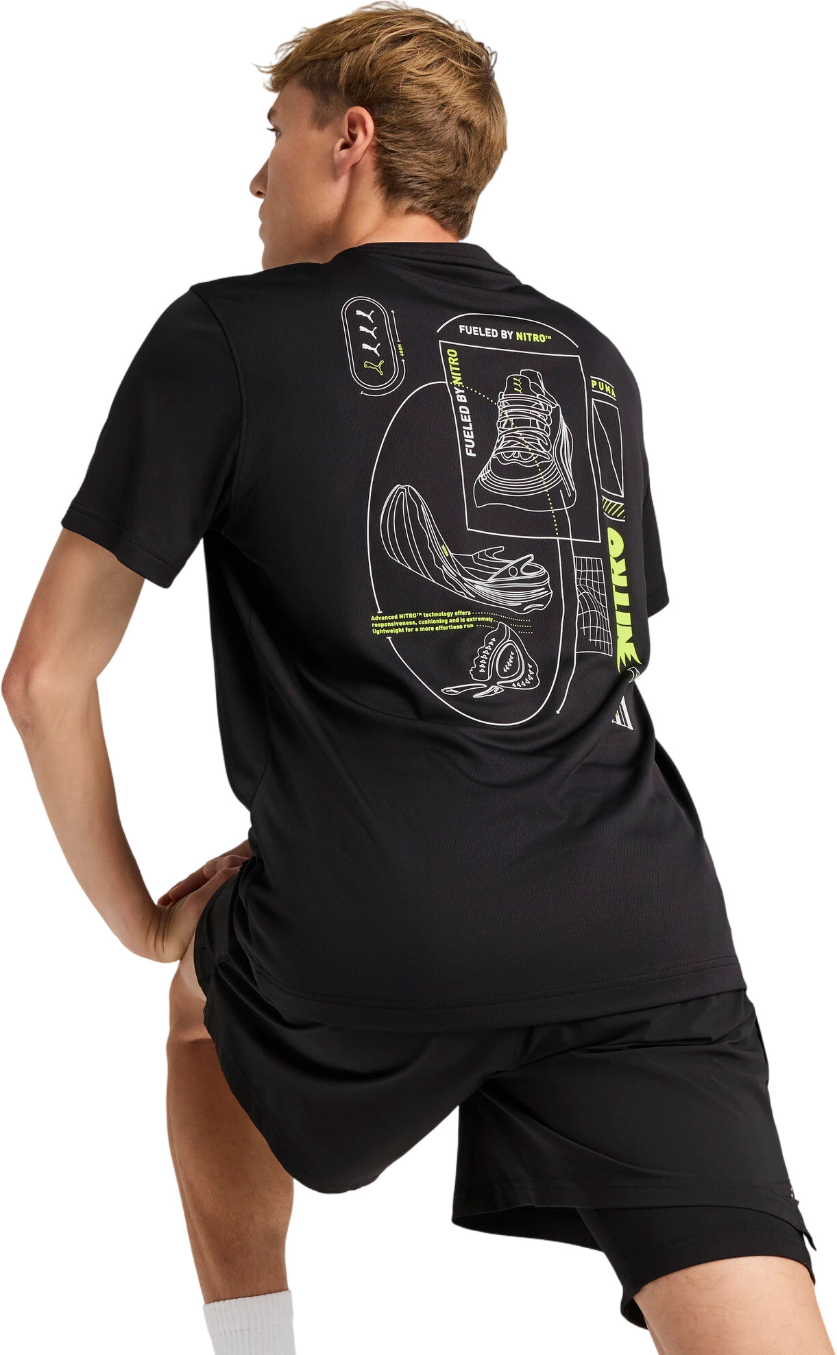 Футболка Puma GRAPHICS RUNNING NITRO TEE M