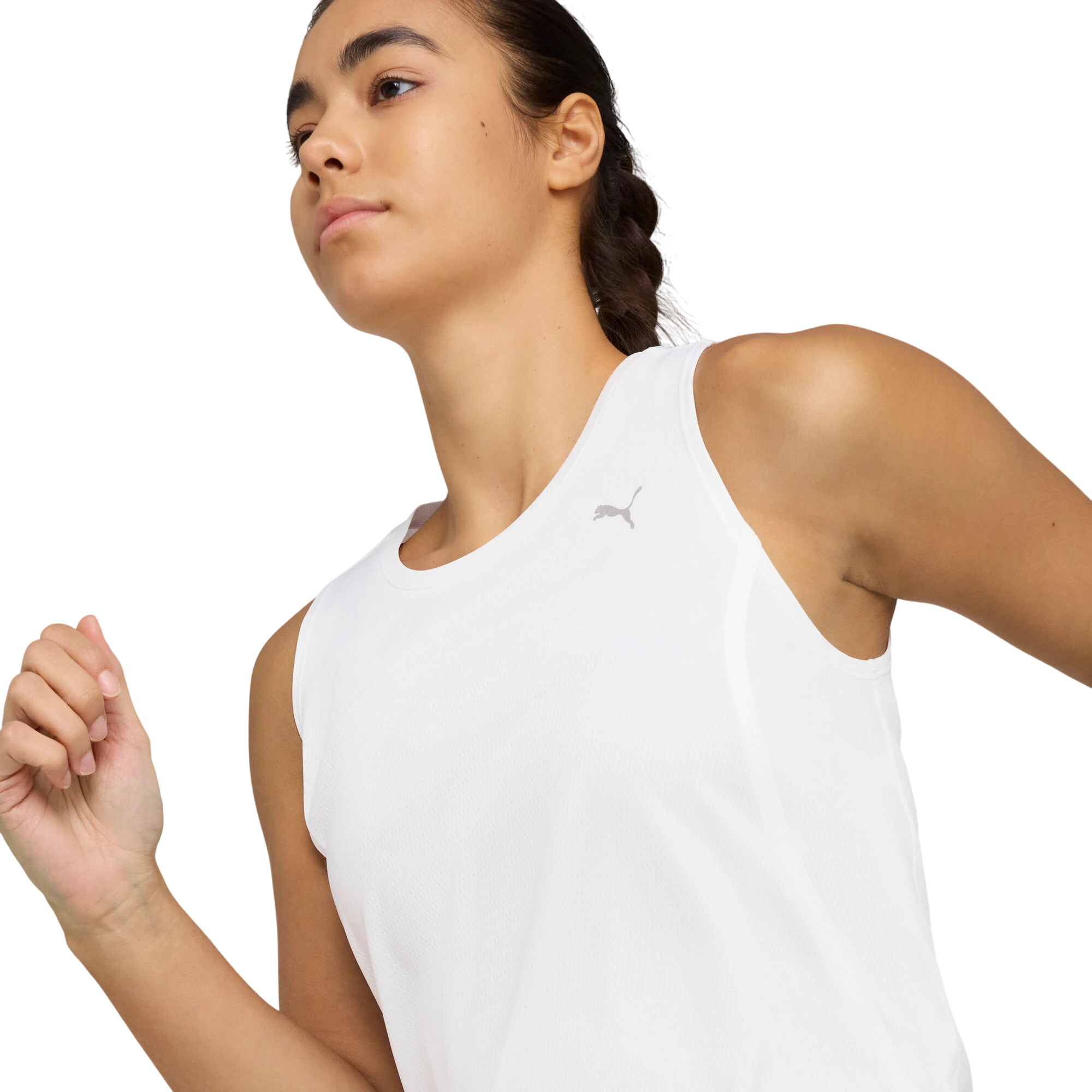 Майка Puma W RUN VLCT TANK (POLY)