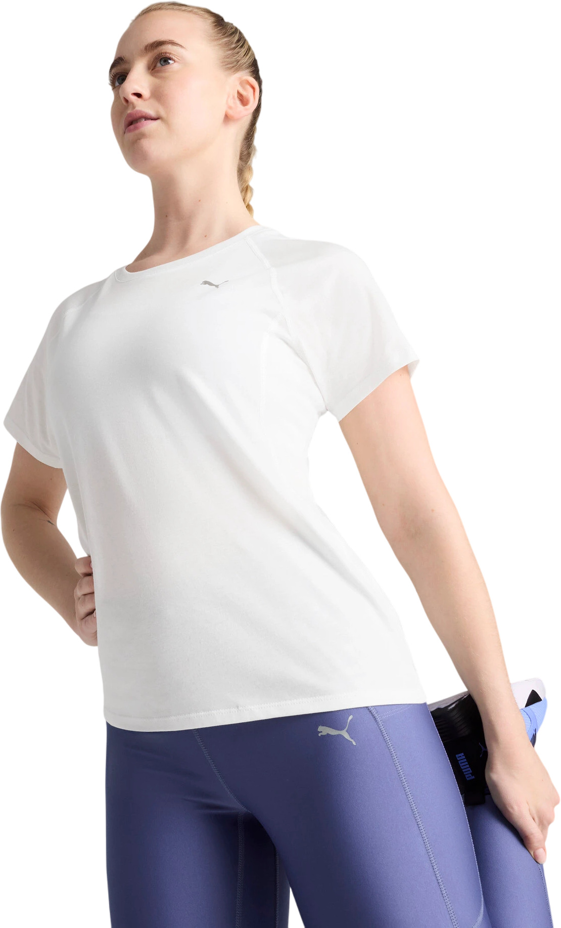 Футболка Puma W RUN VLCT TEE (TRI-BLEND)