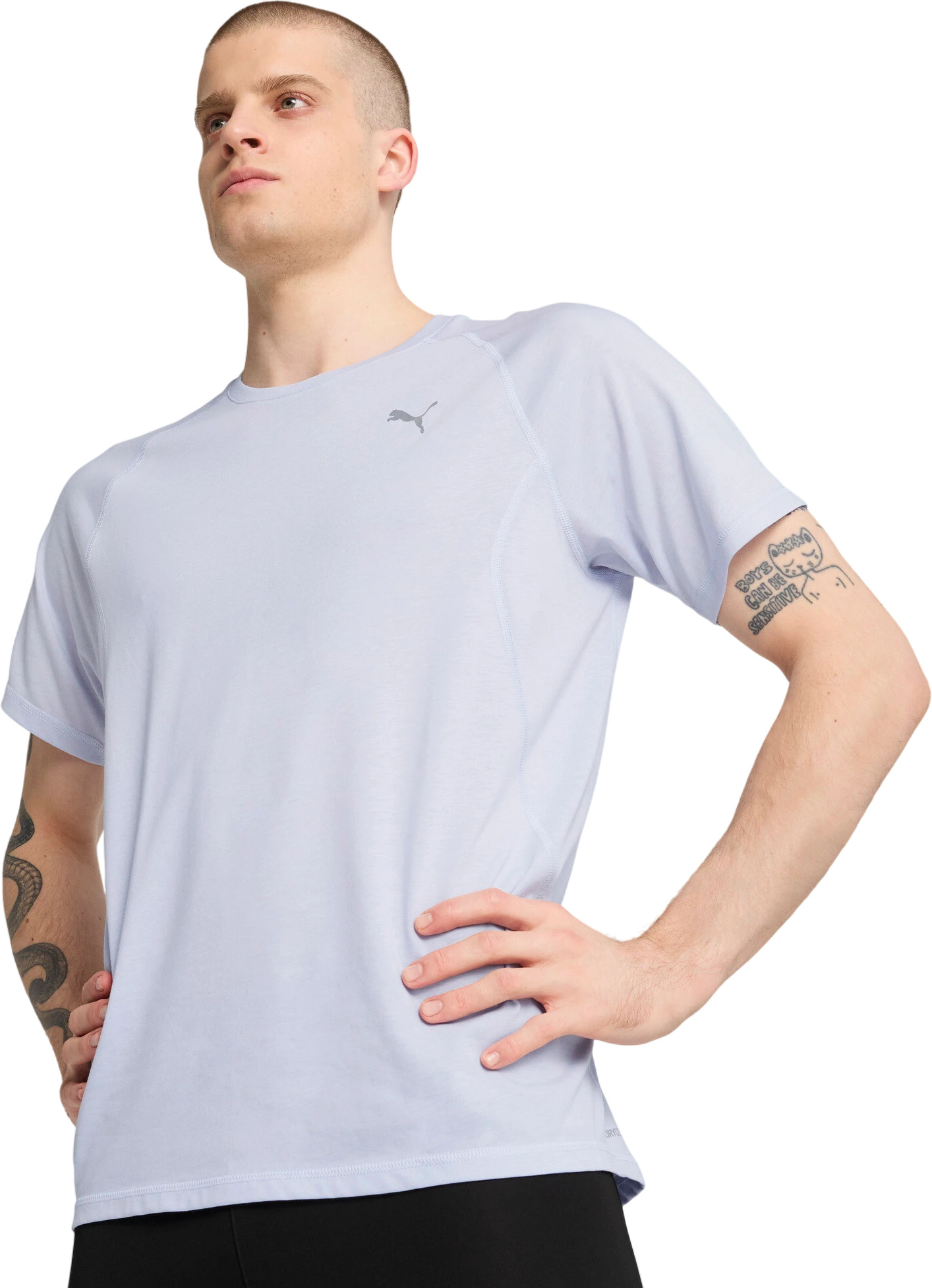 Футболка Puma M RUN VLCT TEE (TRI-BLEND)