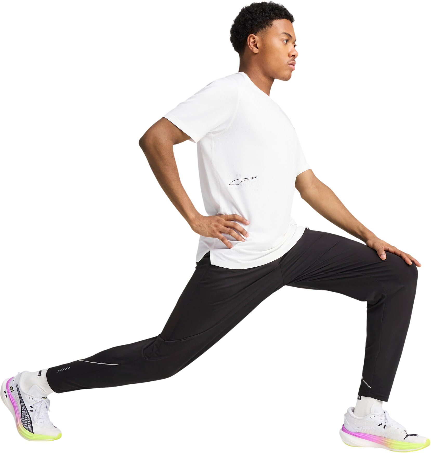 Футболка Puma M RUN GRAPHIC MESH TEE​