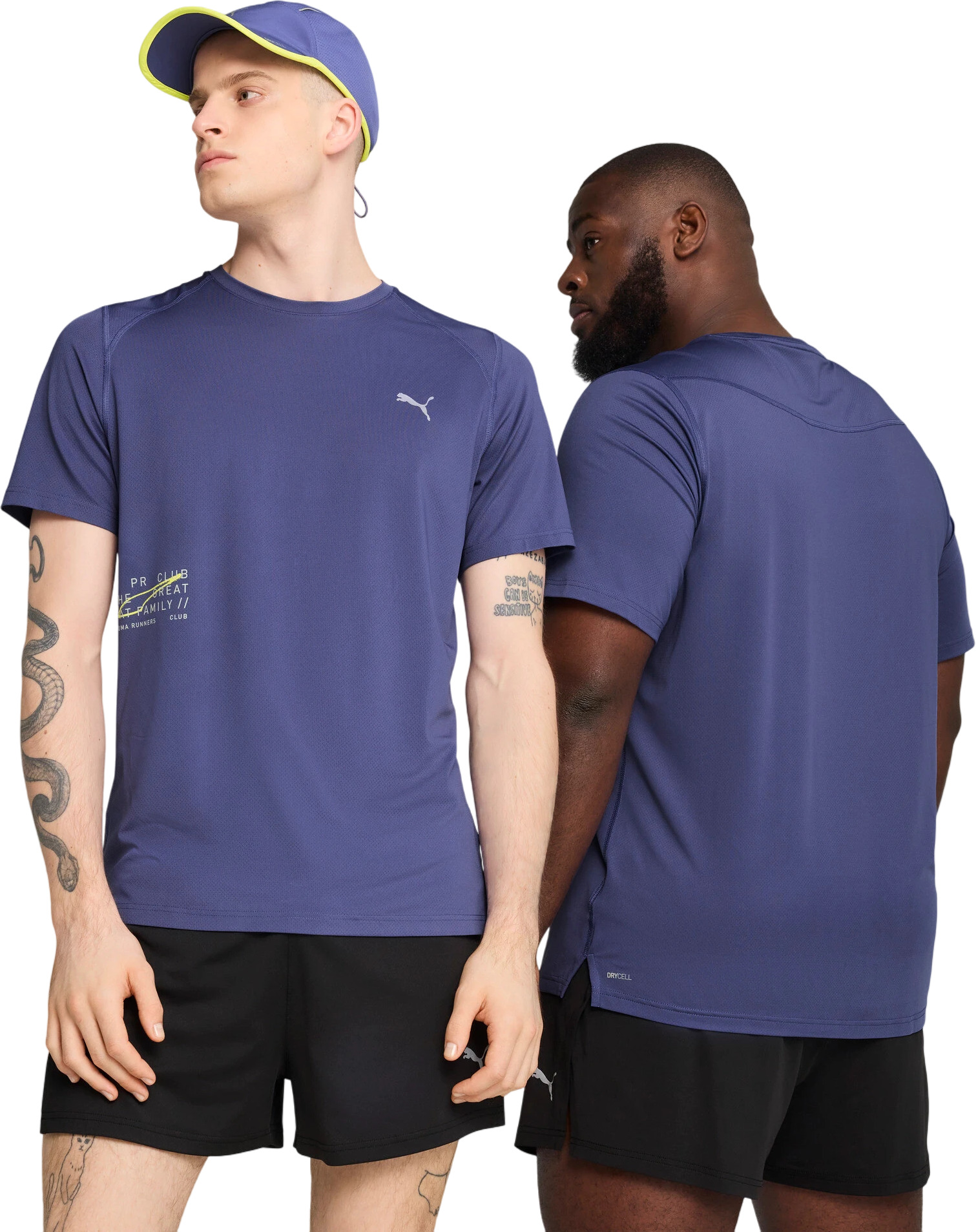 Футболка Puma M RUN GRAPHIC MESH TEE​