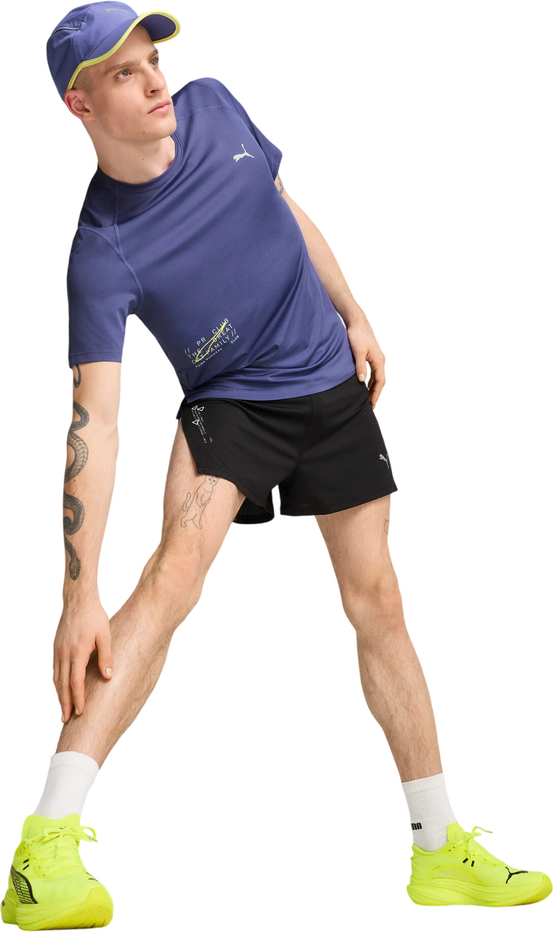 Футболка Puma M RUN GRAPHIC MESH TEE​
