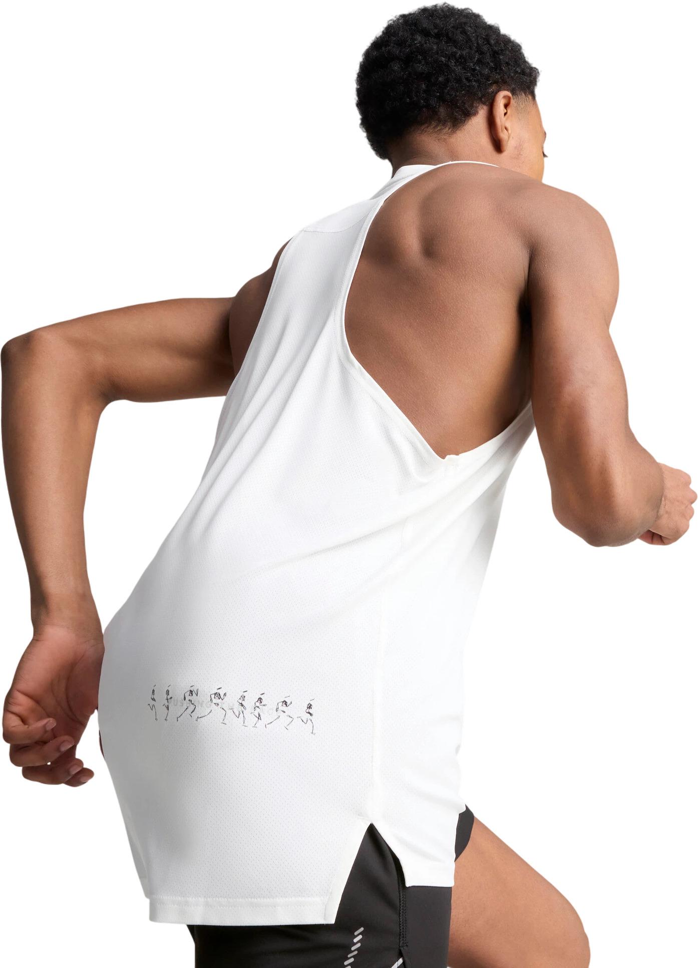 Майка Puma M RUN GRAPHIC MESH SINGLET