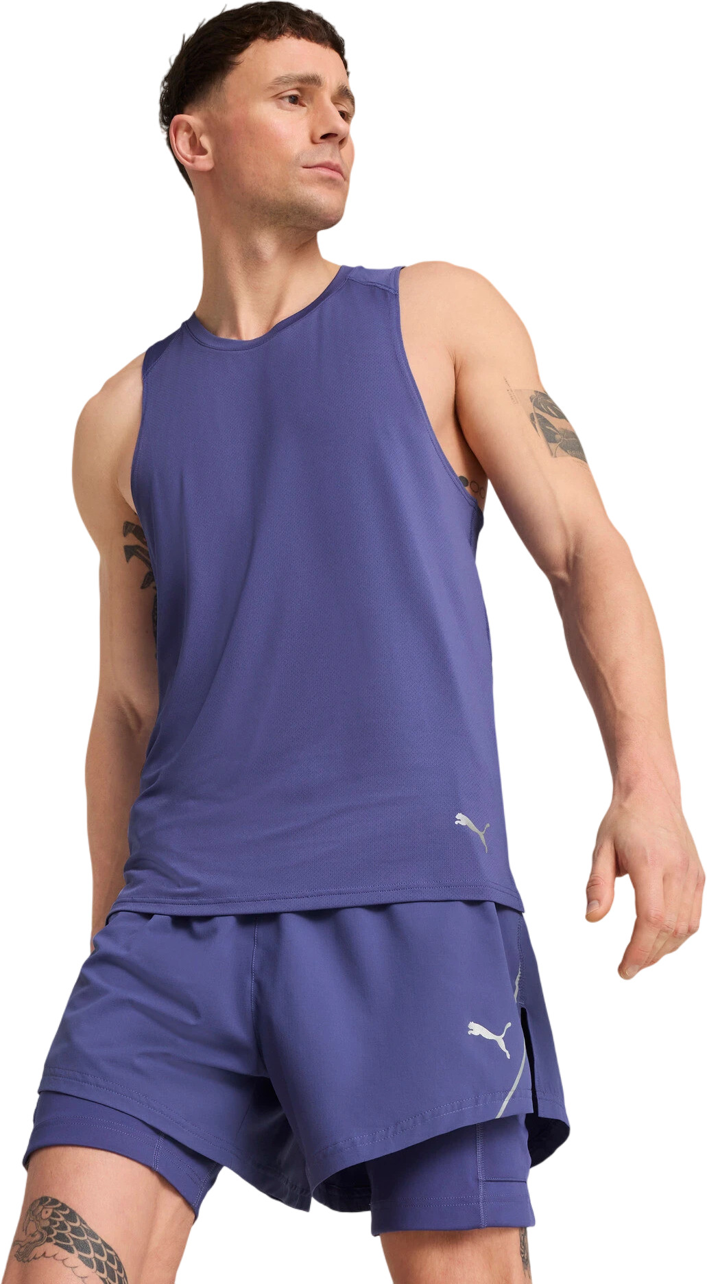 Майка Puma M RUN GRAPHIC MESH SINGLET