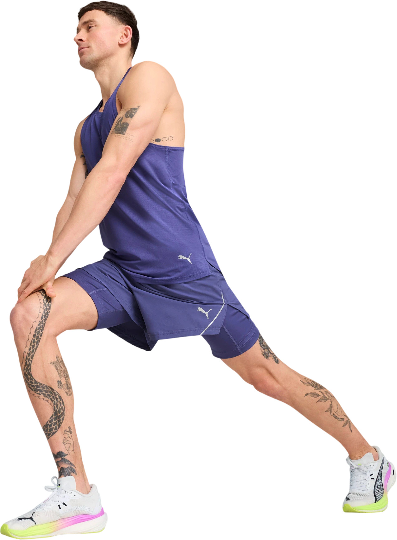Майка Puma M RUN GRAPHIC MESH SINGLET