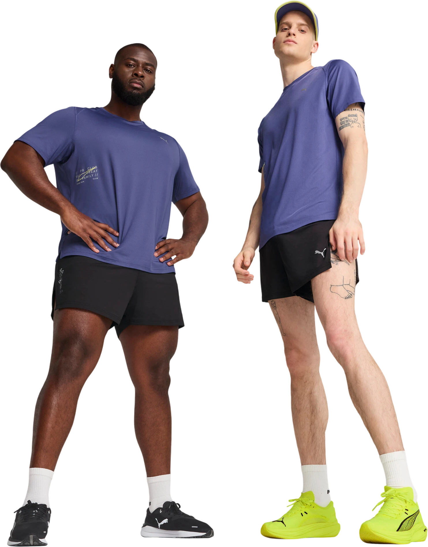 Шорты Puma M RUN KNIT 3” SPLIT SHORT