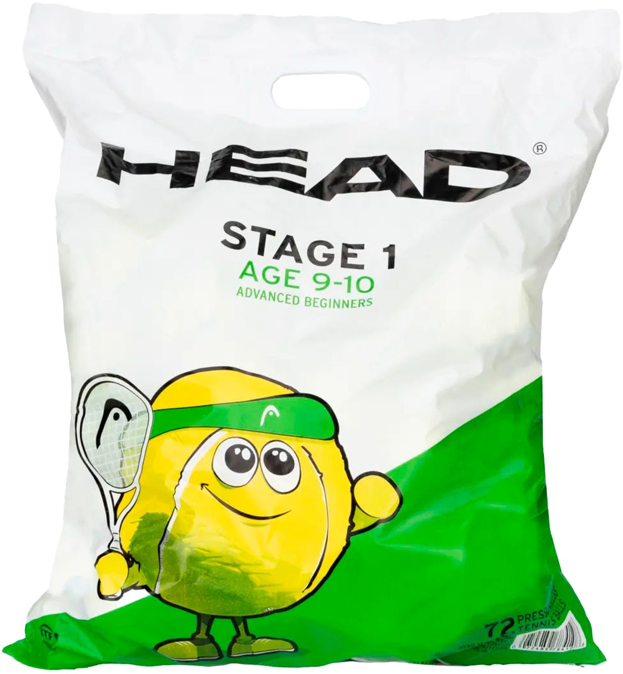 Мячи теннисные Head 3B Head Tip Green