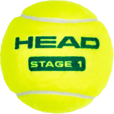 Мячи теннисные Head 3B Head Tip Green