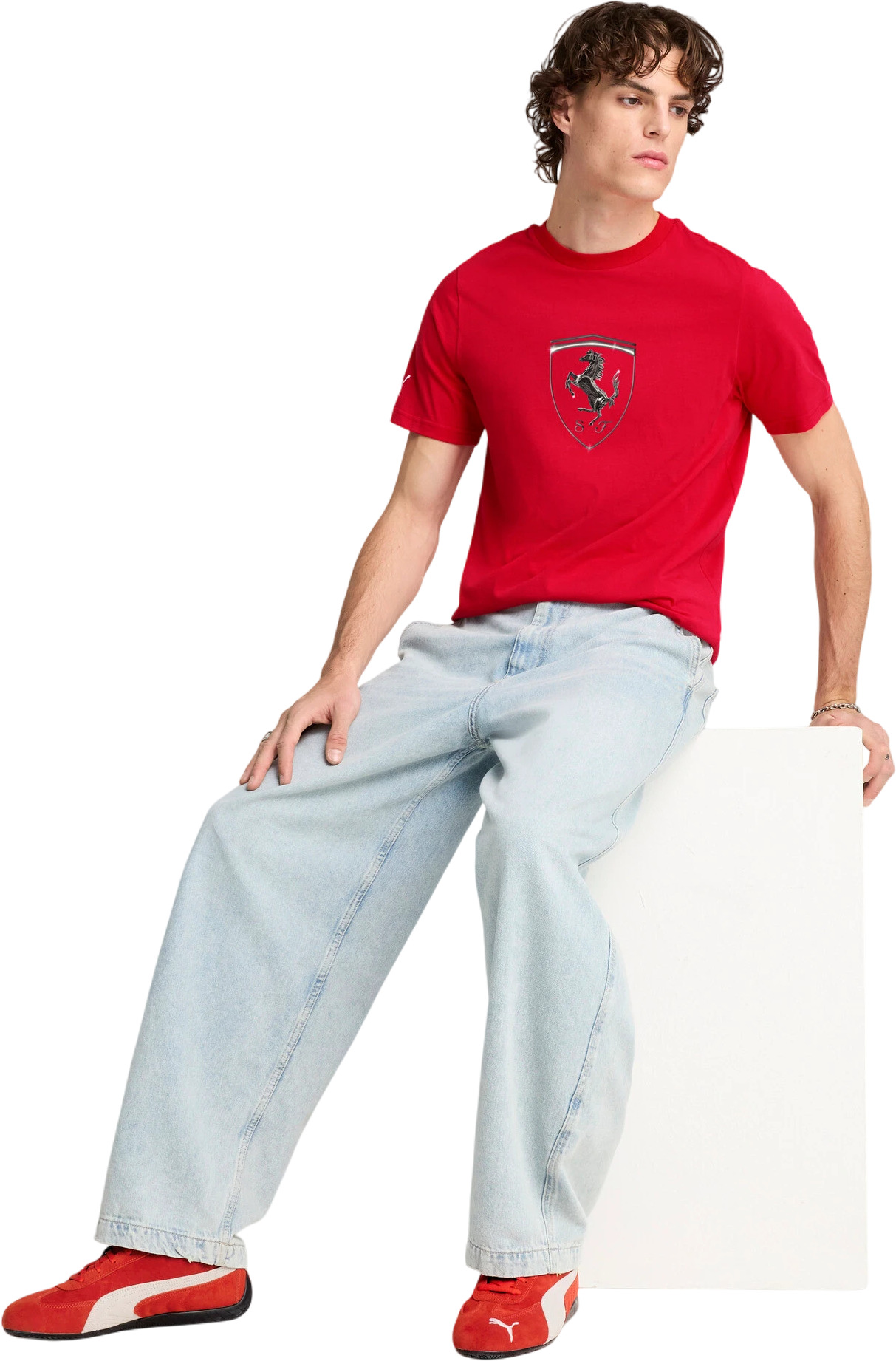 Футболка Puma Ferrari Race Tonal Big Shield Tee