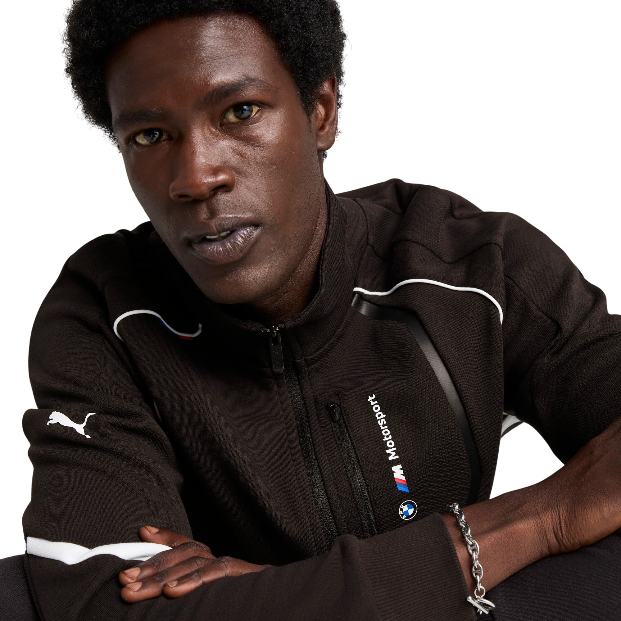 Олимпийка Puma BMW MMS SWEAT JACKET