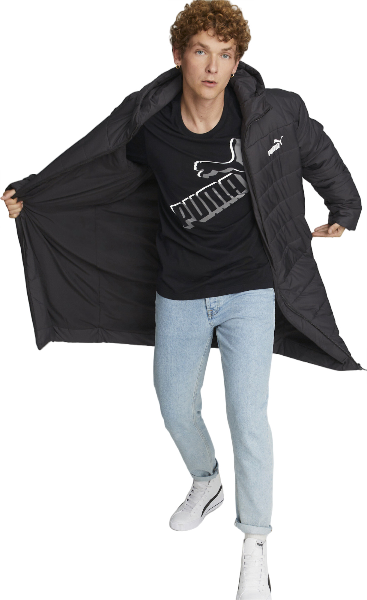Куртка Puma Ess+ Hooded Padded Coat