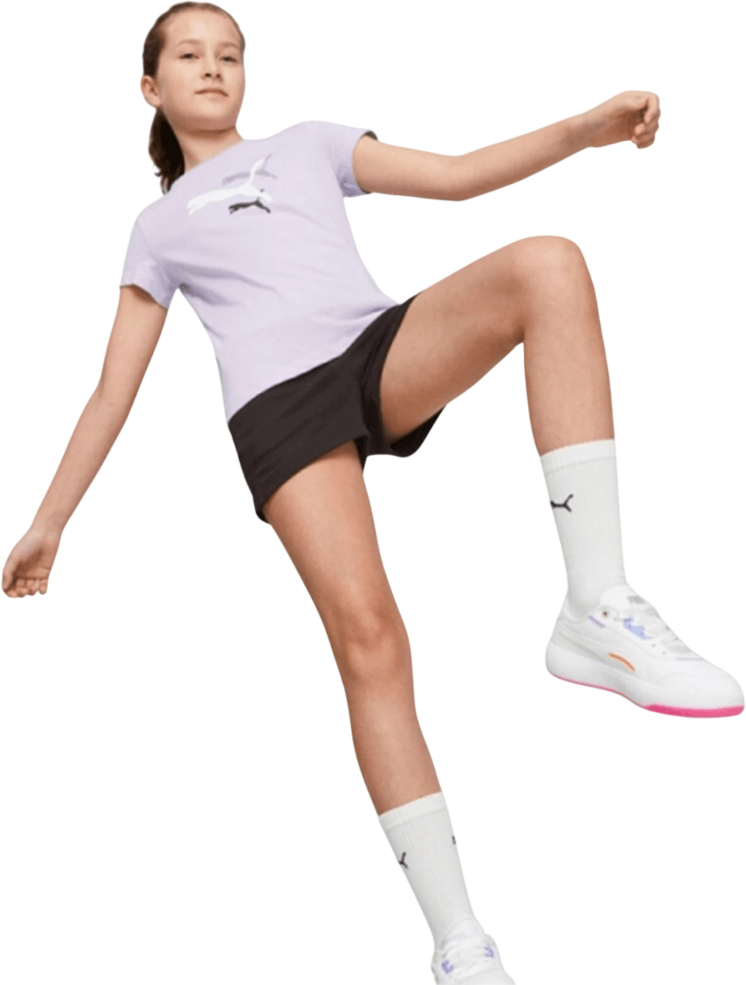 Костюм спортивный Puma Graphic Tee & Shorts Set G