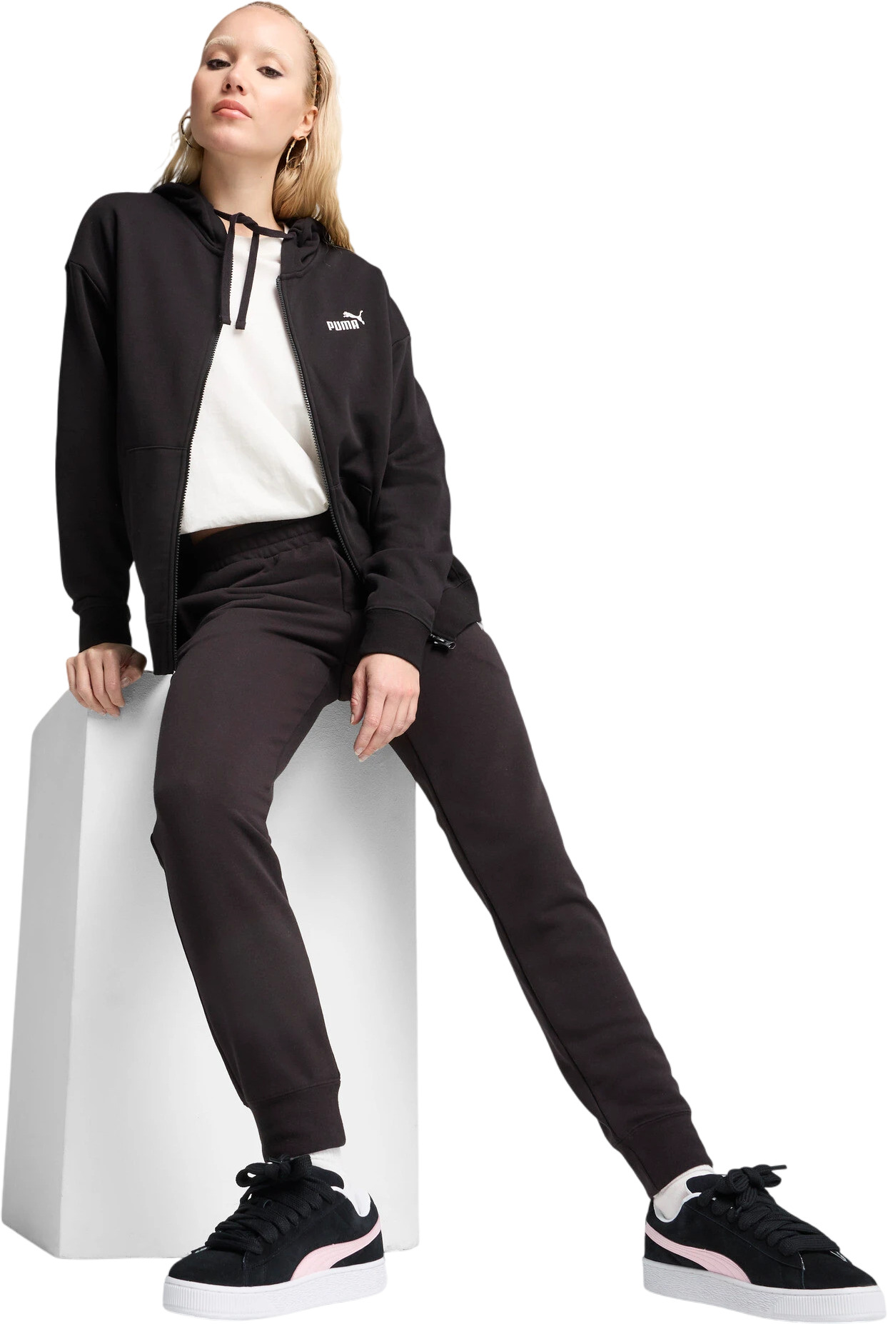 Толстовка Puma ESS Small No. 1 Logo Comfort Full-Zip Hoodie TR