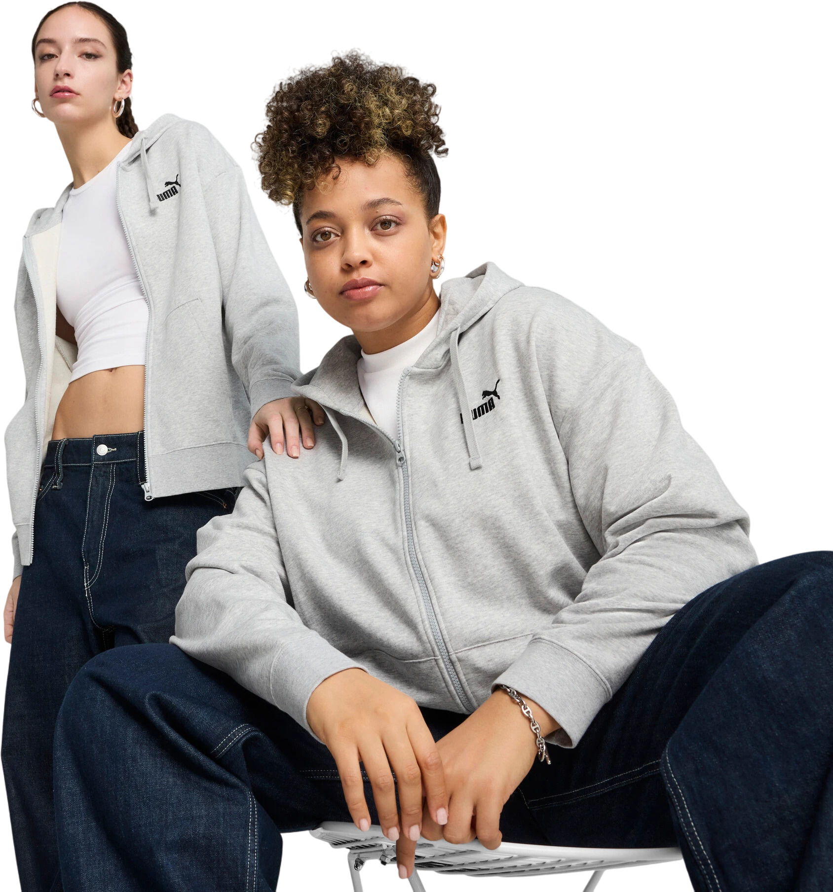 Толстовка Puma ESS Small No. 1 Logo Comfort Full-Zip Hoodie TR