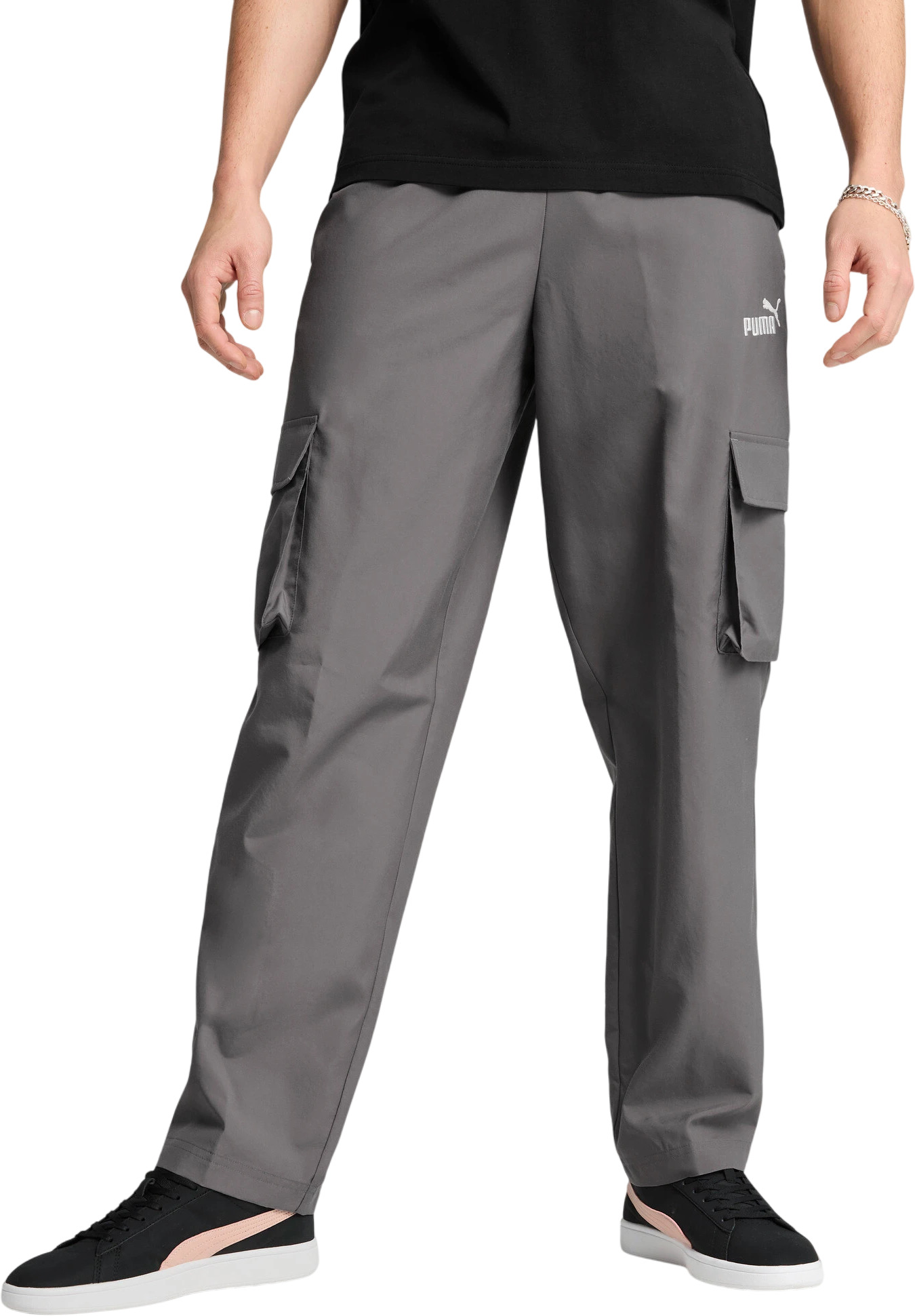 Брюки Puma ESS No. 1 Logo Woven Cargo Pants op