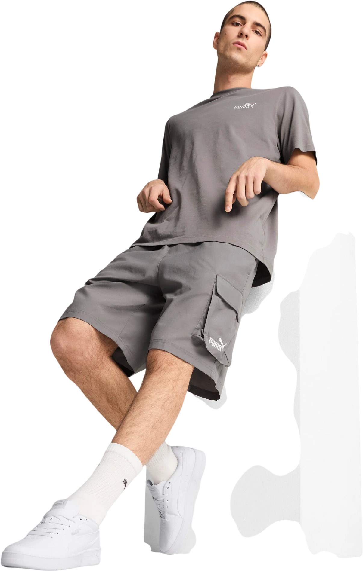 Шорты Puma ESS No. 1 Logo Woven Cargo Shorts 9"