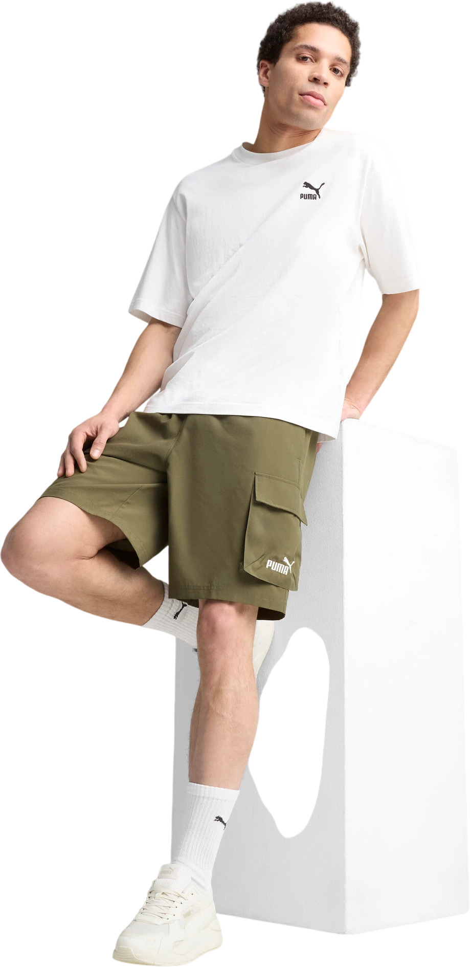 Шорты Puma ESS No. 1 Logo Woven Cargo Shorts 9"
