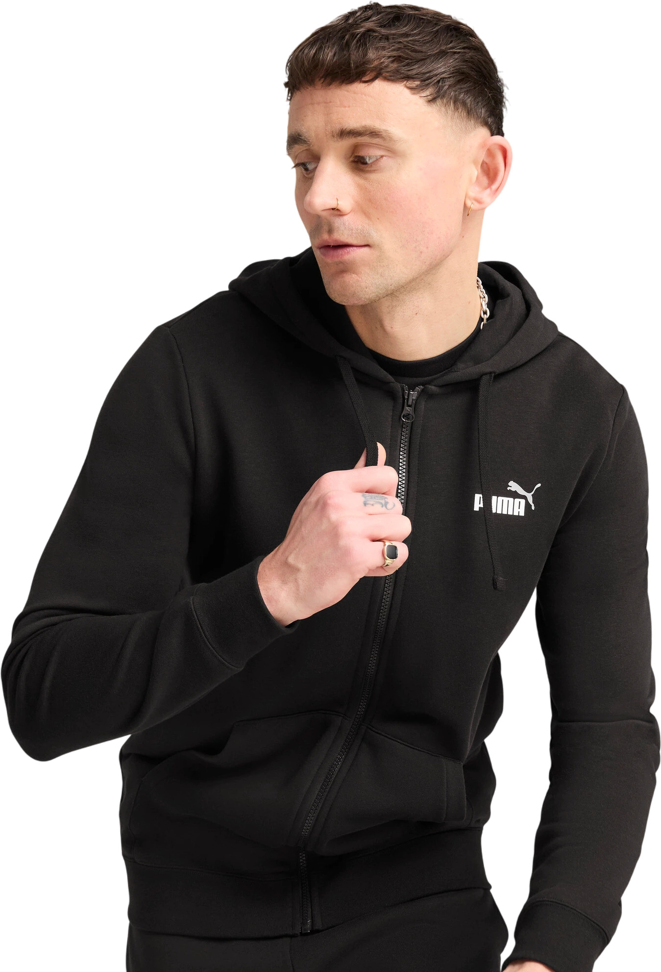 Толстовка Puma ESS 2 COLOR Small No. 1 Logo Full-Zip Hoodie TR