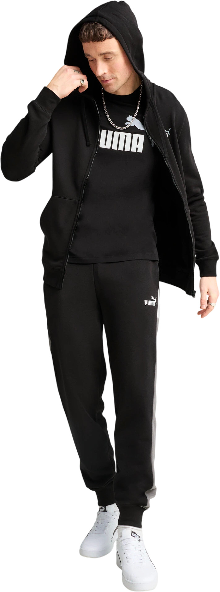 Толстовка Puma ESS 2 COLOR Small No. 1 Logo Full-Zip Hoodie TR