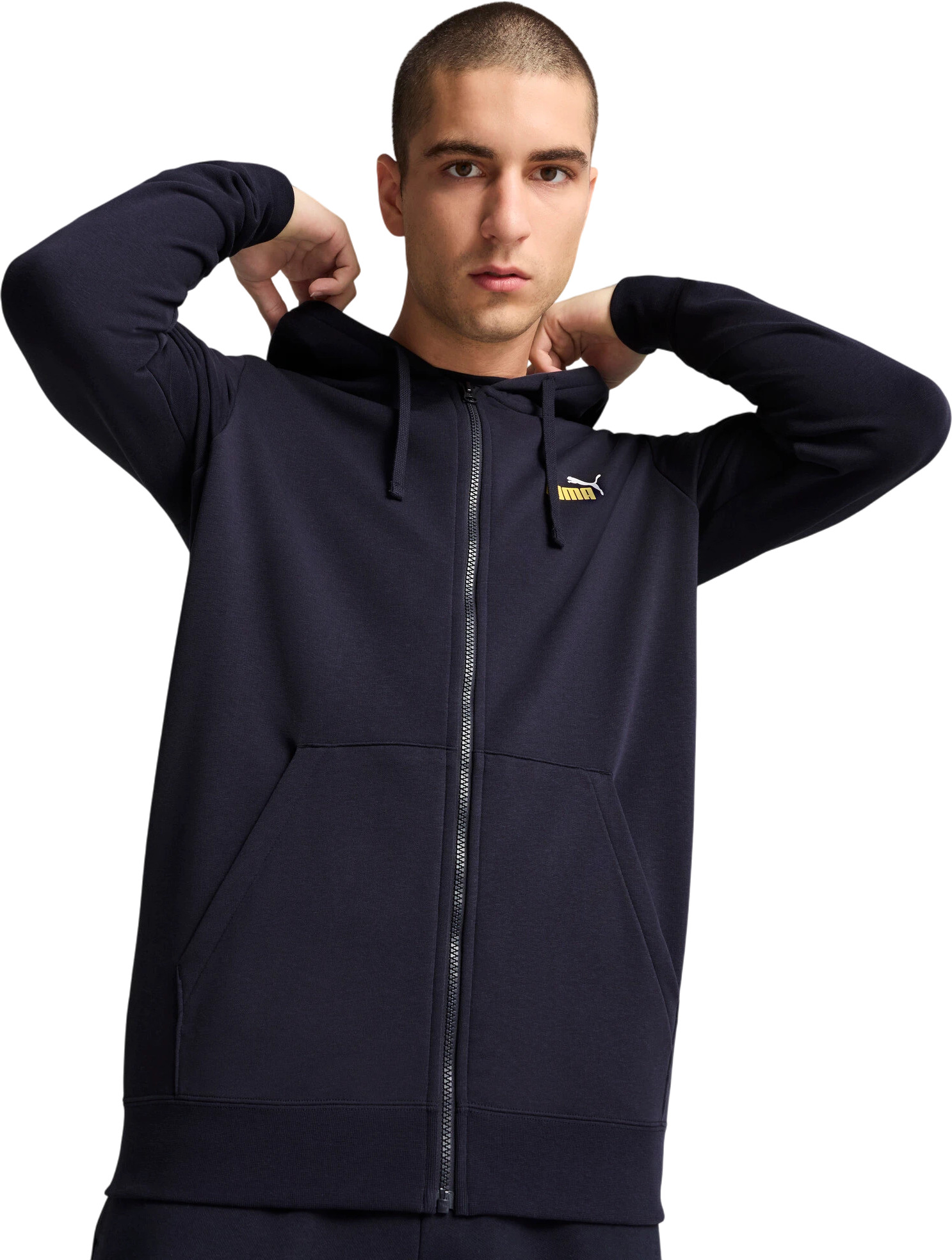 Толстовка Puma ESS 2 COLOR Small No. 1 Logo Full-Zip Hoodie TR